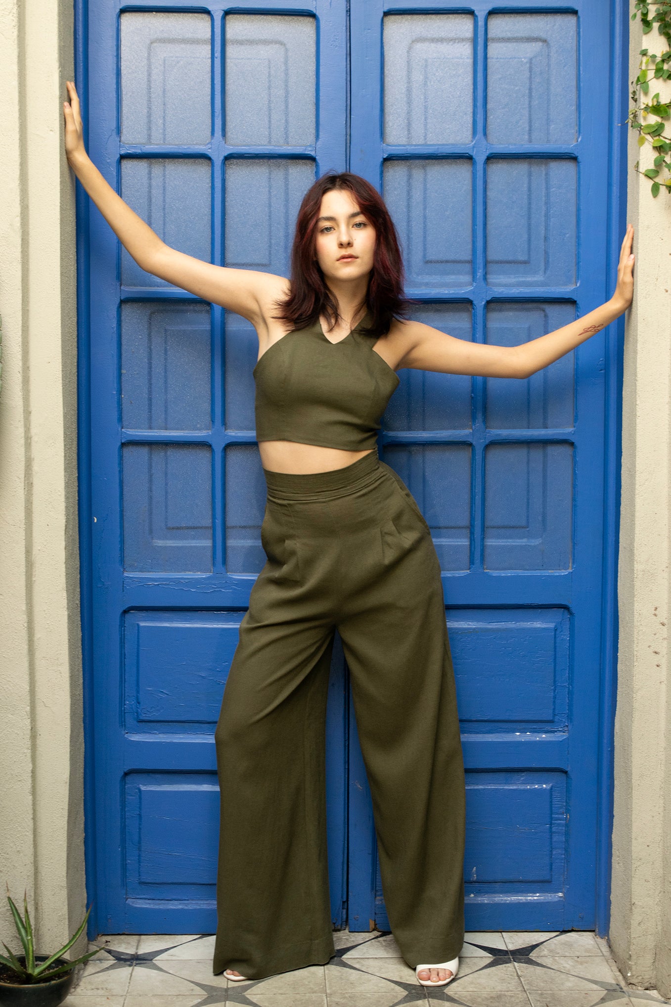 Pantalón de Lino Lirio